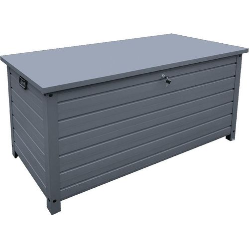 Aluminium Gartenbox - Breite: 1350 mm, Tiefe: 590 mm, Höhe: 750 mm, Rauminhalt: 424 l