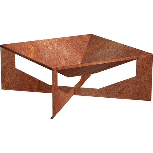 CORGARDEN Vento Zahradní ohnit 70 x 70 x 30 cm, corten CORGARDEN 1015