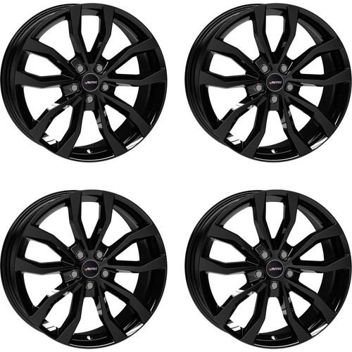 4 Autec Uteca Felgen 9x20 5x112 SW für Mercedes-Benz CLE A AMG GLB E CLA AMG GLA C S S AMG GLE AMG GLA AMG EQA GLE GLB AMG GLC EQB GLC AMG