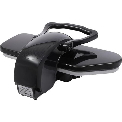 Dampfbügelpresse - Tischgerät - 2200 W - 66 cm Pressfläche - 220 V EU-Stecker - Schwarz