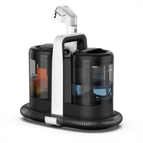 Teppich- und Polsterreiniger - Tragbar - 600 W Motor - 15 kPa Saugkraft - Für Sofa & Autositz - Gegen Tierflecken - Rot