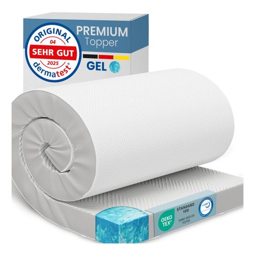 ELONEO Gel Topper Matratzenauflage 180 x 200 x 8 cm