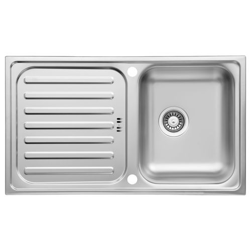 Spüle 3100860500100-80 Edelstahlfarben