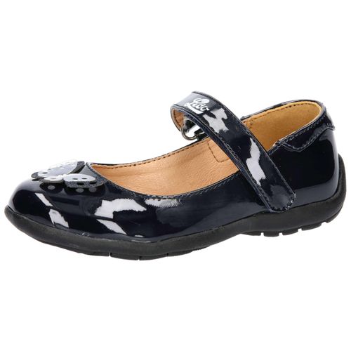 Ballerina LICO "Ballerina Nerina V", Kinder, Gr. 33, blau, Synthetik, Schuhe Ballerina