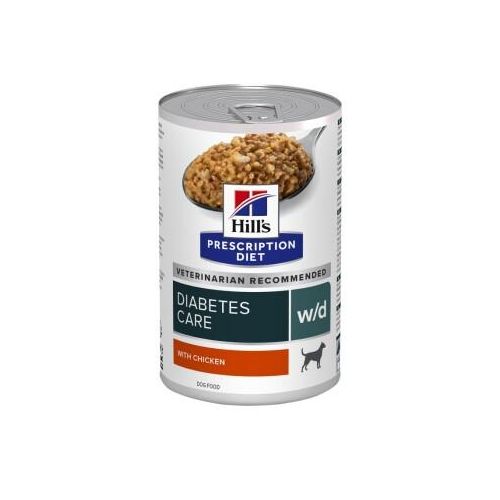 Hill's Prescription Diet w/d mit Huhn 12x370 g