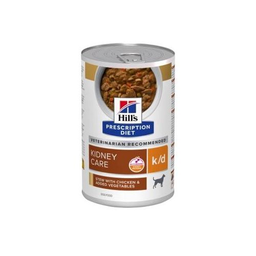 Hill's Prescription Diet Kidney Care k/d ragoût au poulet et légumes ajoutés 12x354 kg