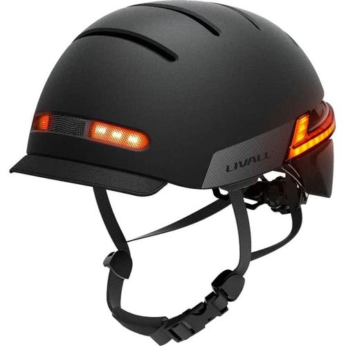 Livall BH51M NEO, Helm mit offenem Visier, Hybridschalenbau
