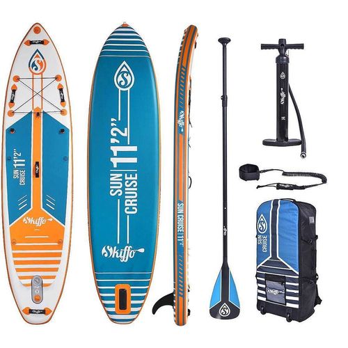 SKIFFO SUN CRUISE 11'2 SUP Board ISUP Stand Up Paddle Board 340x84x15 cm