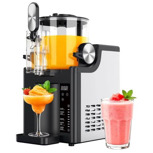 Zimilo Eiscreme Maker & Ice Crusher mit variabler , Touchscreen, 8 Programmen, für Sorbet, Smoothies und Soft Ice