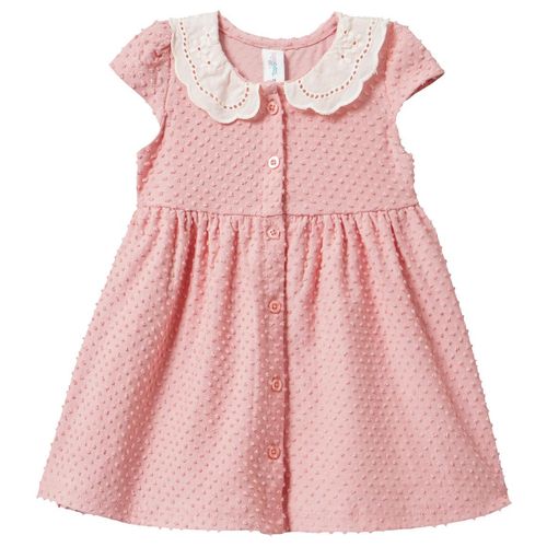 Baby Kleid mit Bubikragen