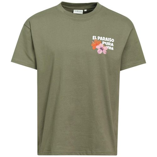 Herren T-Shirt mit Brust-Print