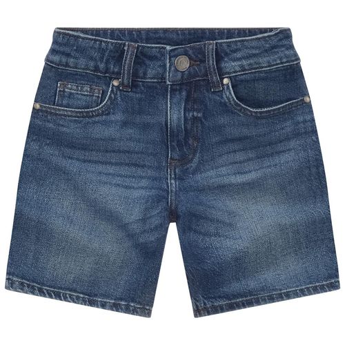 Jungen Jeansshorts mit verstellbarem Bund