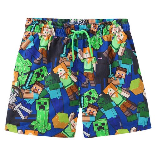 Minecraft Badeshorts mit Allover-Print