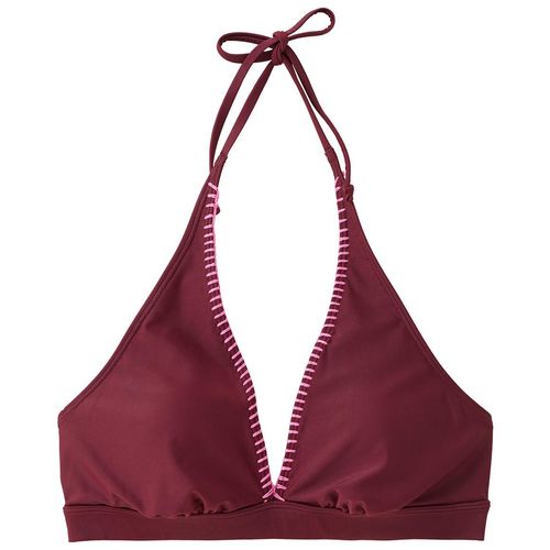 Damen Bikinioberteil mit Kontraststickerei