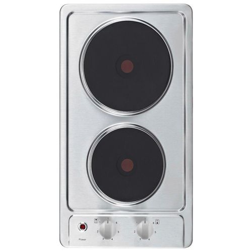 PKM Doppelkochplatte, Edelstahl, Metall, 29x4x51 cm, Kontrollleuchte, Küchengeräte, Sonstige Küchengeräte