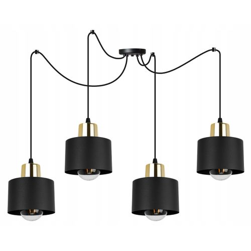 Moderne Deckenhängelampe Schwarze Led-Lampe