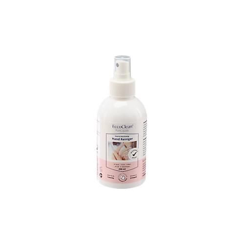 EccoClean Handreiniger, dermatologisch getestet, pH-neutral, Sprühflasche mit 250 ml