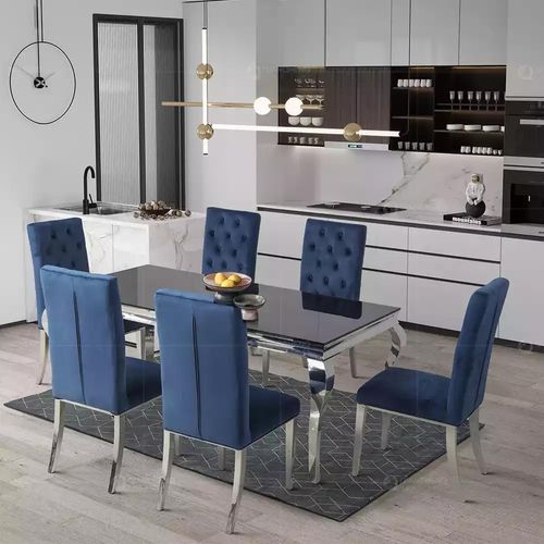 Esszimmertisch Esstisch Tische Modern Esszimmer Designer 200x75 Möbel