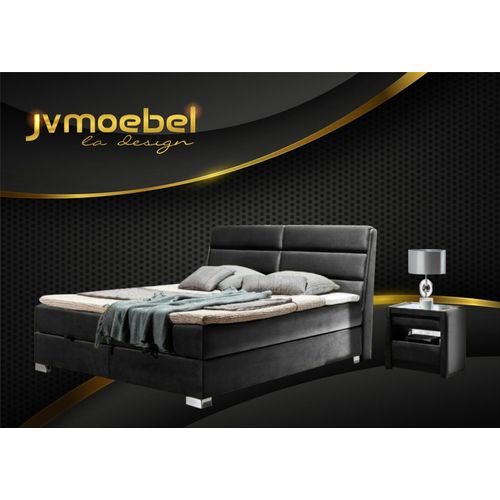 Schlafzimmer Luxus Boxspring Bett Betten Doppel Möbel Stoff 140 160 180 x 200cm