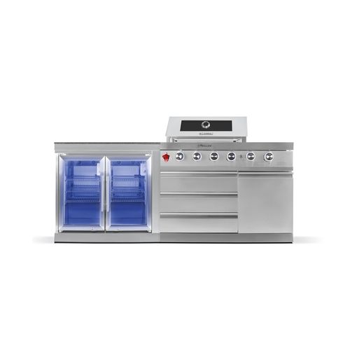 SB-S2 Outdoorküche | 6 Brenner-Gasgrill | Cool-Duo