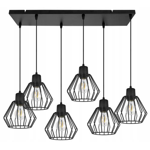 LED Pendelleuchte Draht – Moderne Hängelampe mit Drahtschirm