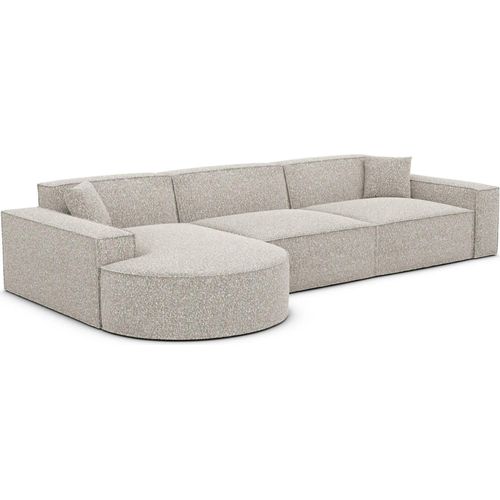 Bouclé L-Form Sofa Brevia Sand Links