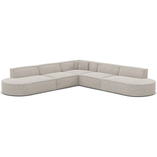 Bouclé Ecksofa Brevia Sand