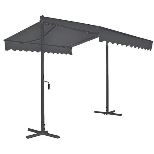 Stand-Markise Anthrazit