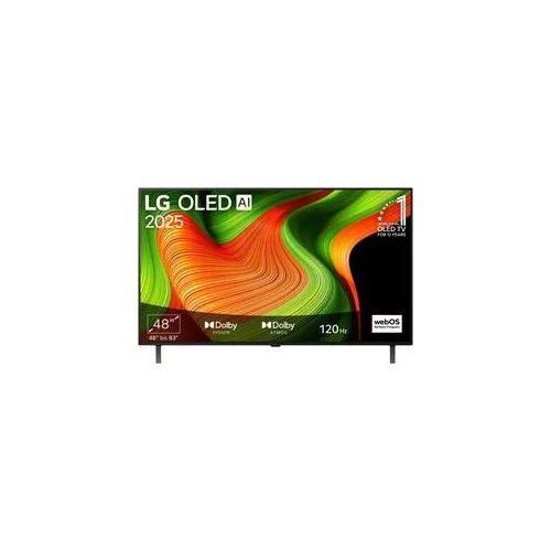 LG OLED-Fernseher "OLED48B59LA", Energieeffizienz: G (A-G), schwarz, 48 ′′, Fernseher