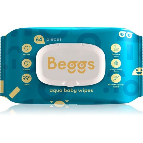 Beggs Aqua Baby Wipes Tedere Vochtige Babydoekjes 64 st
