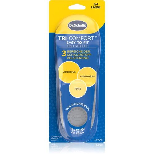 Scholl Dr. Scholl's Tri-Comfort zolen voor in de schoenen maat Large - Men's EU 40 - 46.5 1 paar