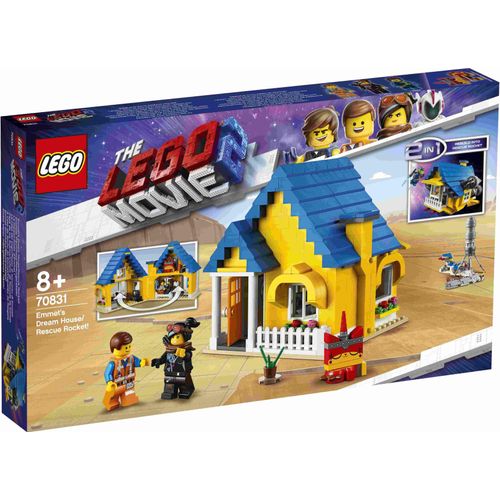 The LEGO Movie™ 2 Emmets Traumhaus/Rettungsrakete!, 70831