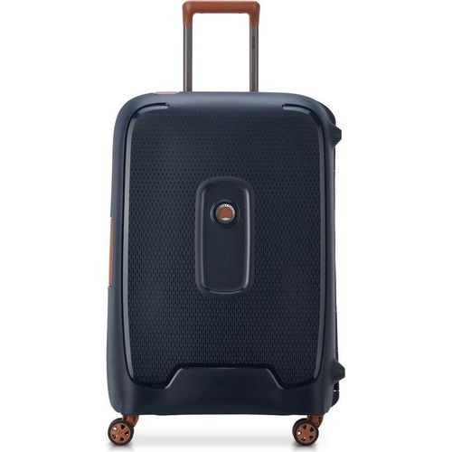 DELSEY PARIS - MONCEY - Valise moyenne rigide matière recyclée et Recyclable - 69x47x28 cm - 73 litres - M - Bleu Encre