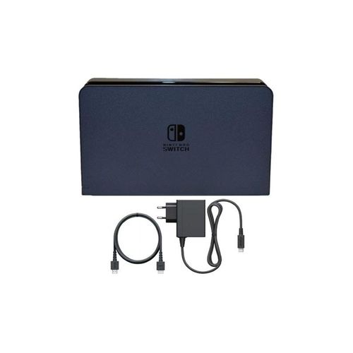 Nintendo Switch OLED Dock Set - Black - Nintendo Switch OLED