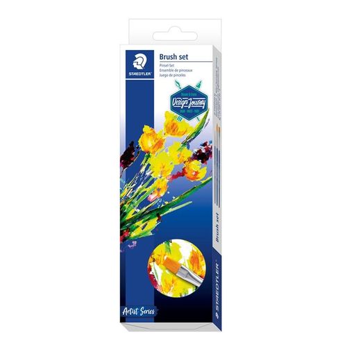 Staedtler Brush set 3pc on blistercard