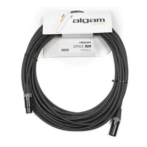 Algam Lighting DMX 3 Pin - 15 m.