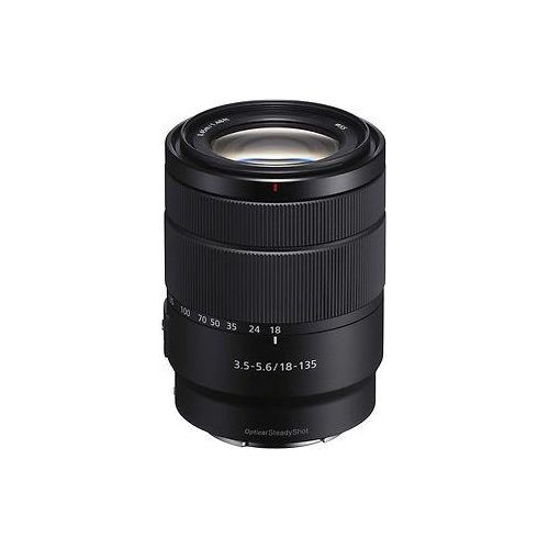 Sony E 18-135 mm F3.5-5.6 OSS 55 mm Filtergewinde (Sony E-mount Anschluss) schwarz