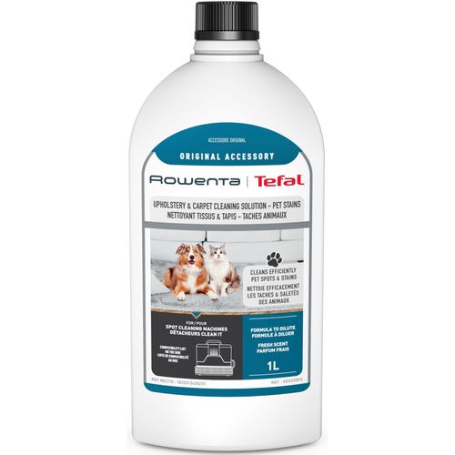 ROWENTA Teppichreiniger "XD5320 Clean It", weiß, 1 Stk., Reinigungsmittel, Reinigungsmittel für Tierhaushalte und Polster-& Teppichreinigung, 1l, Teppichreiniger