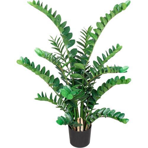 Kunstpflanze CREATIV GREEN "Zamifolia", grün, H:130cm, Kunststoff, Kunstpflanzen, Kunstpflanze