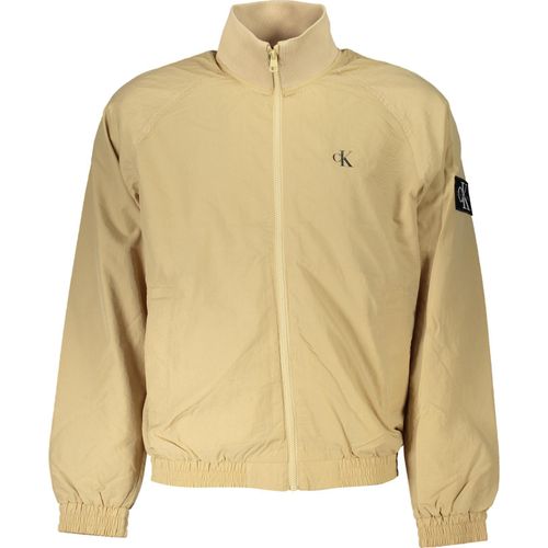 Herren Sportjacke Beige - Funktionell mit Stil und Taschenvielfalt