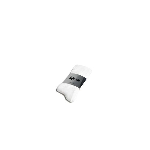 BITE EM CREW SOCKEN Weiß 3 Paare -ONE SIZE