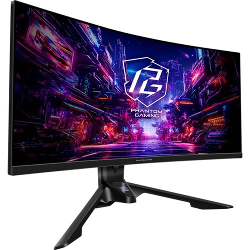 ASRock PG34QRT2B, Gaming-Monitor, (WQHD, VA, Curved, HDMI, DP