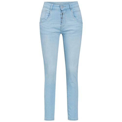 Damen Slim-Jeans mit Used-Waschung