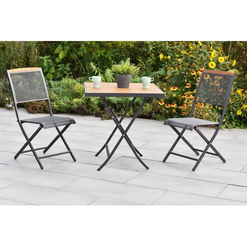 Balkonset Patmos Holz 3-tlg.