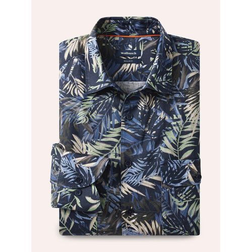 Walbusch Leinen Künstler-Hemd