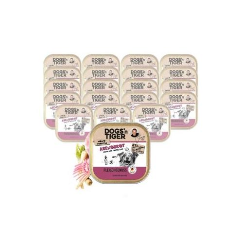 Dogs'n Tiger Abendbrot Schale Lamm & Pastinake 20x150 g