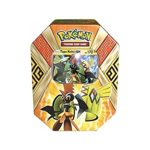 Pokemon Island Guardians Tins: Tapu Koko GX Tin