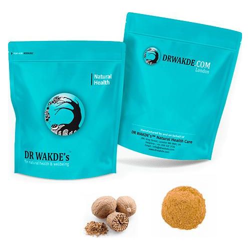 DR WAKDE'S Muskatnusspulver (Myristica fragrans) - 1 kg (2.2lb) | Rein, Raw & Getrocknetes Pulver | Ayurveda-Kräuter | Vegan | Nichts hinzugefügt
