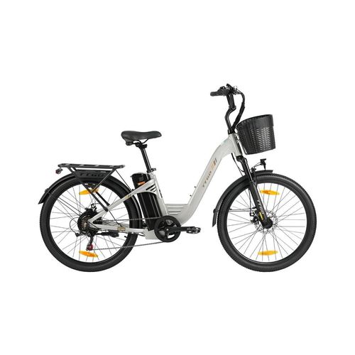 E Bike Damenfahrrad Herrenfahrrad ab 155cm City Elektrofahrrad mit tiefem Einsteig 36V 18Ah Wasserdicht Pedelec 250W Motor Reichweite bis 120km DE