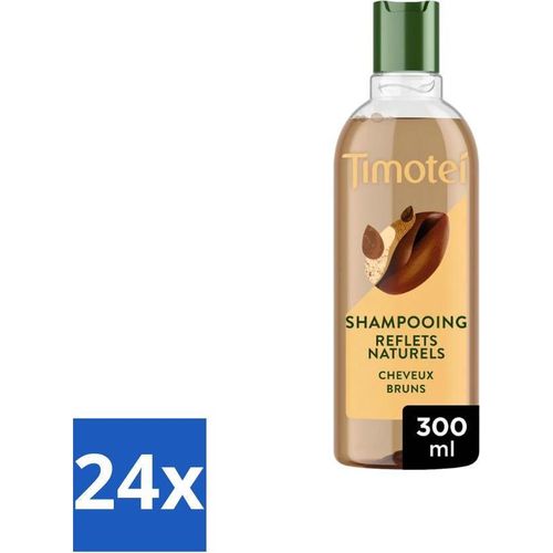 Timotei - Shampoo - Intensivbraun - 300 ml - Vorteilspack - 24 Stücke